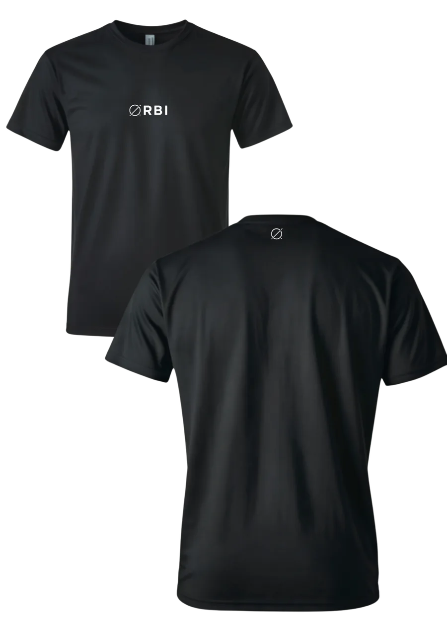 ORBI Horizontal preta - frente e costas