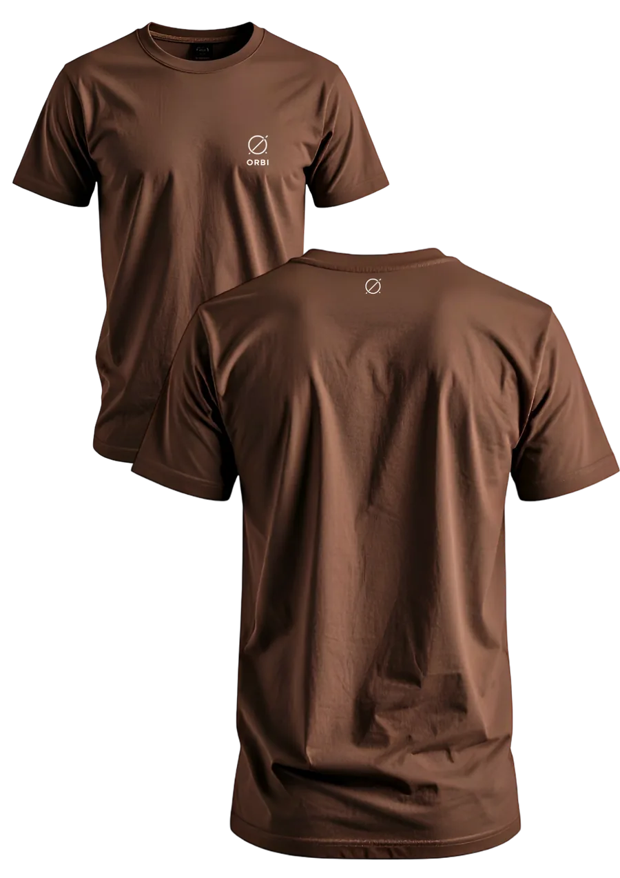 ORBI Vertical marrom - frente e costas