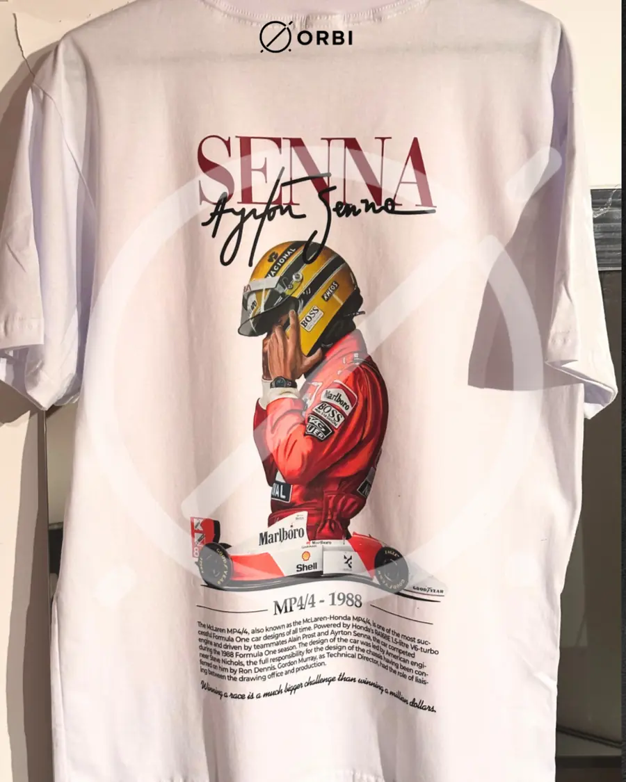 Edição automobilismo - produto personalizado ORBI