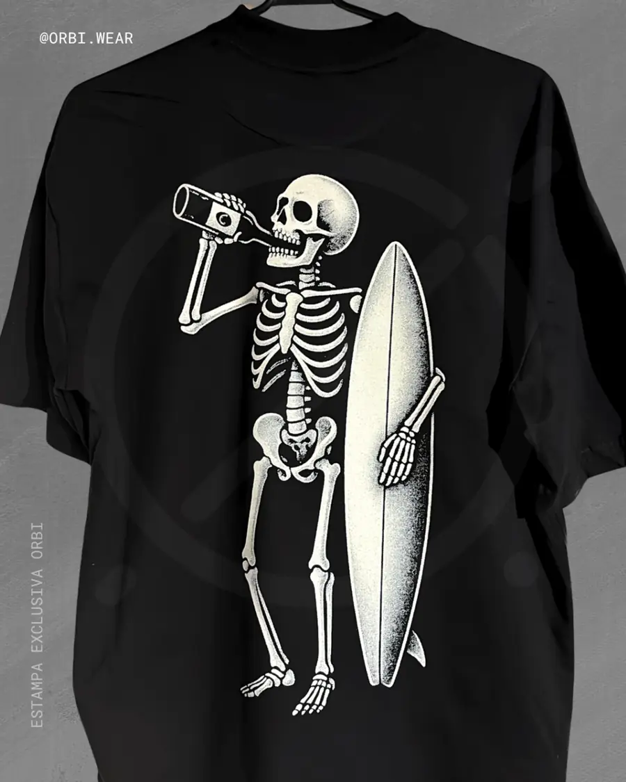 Arte dark monocromática - produto personalizado ORBI